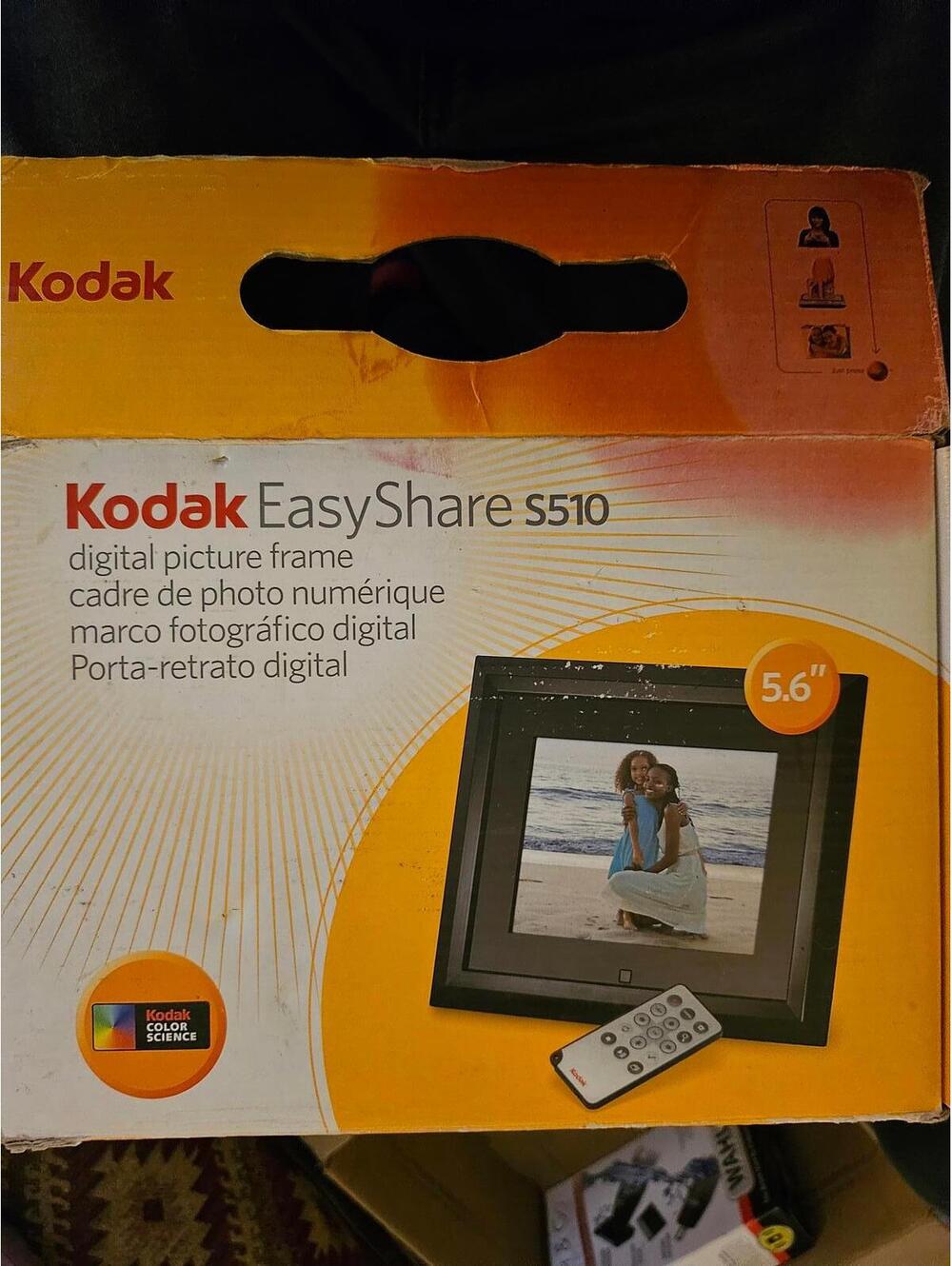 Kodak Easyshare S510 Digital Photo Frame ~New Open Box